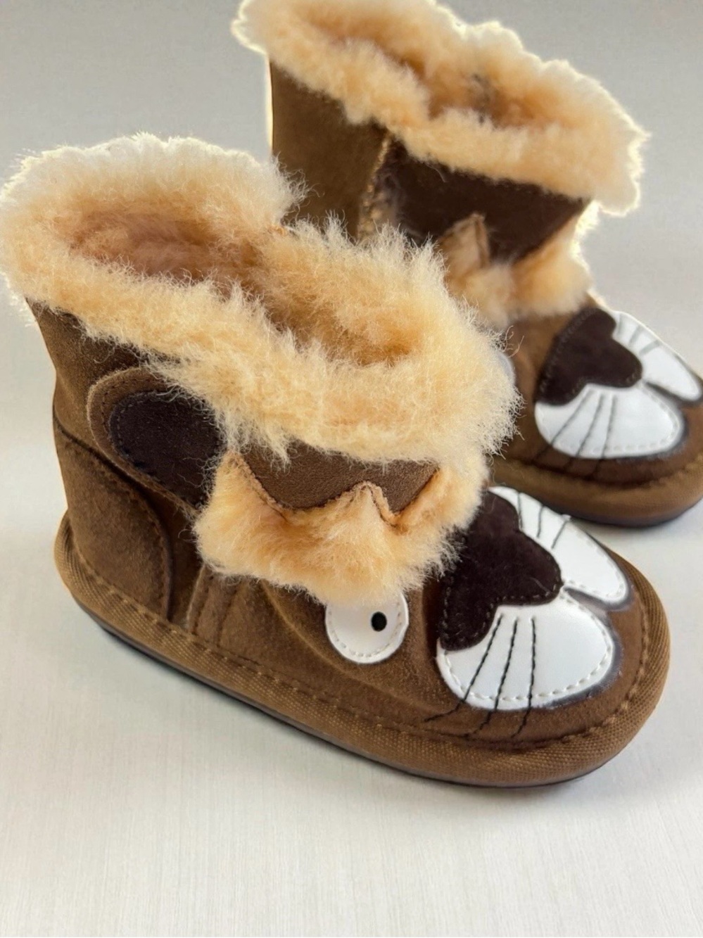 Emu Australia 12-18 months Lion Plush Merino Wool‎ Shearling Boots - Picture 2 of 9